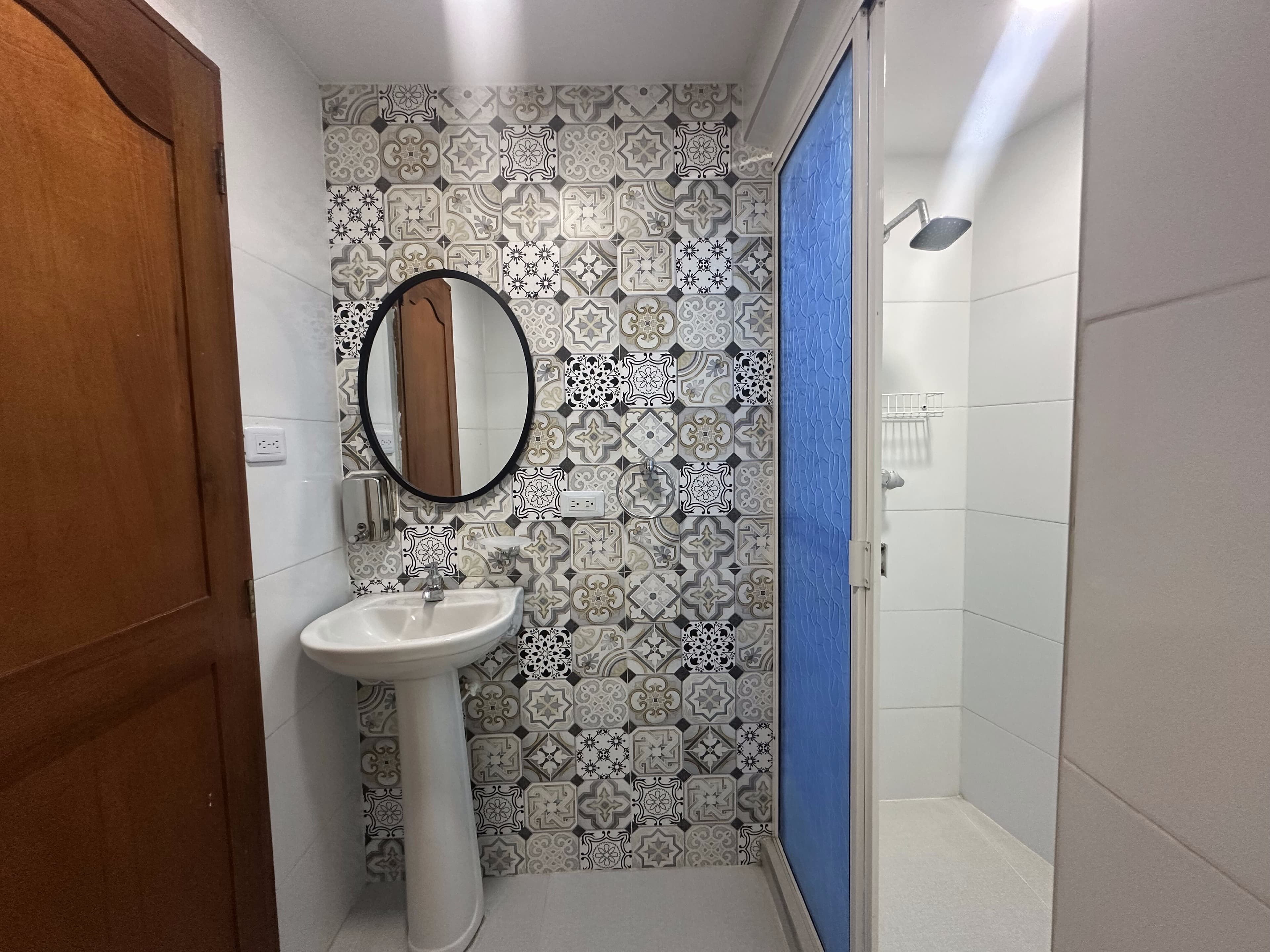 Bathroom vanity and sink