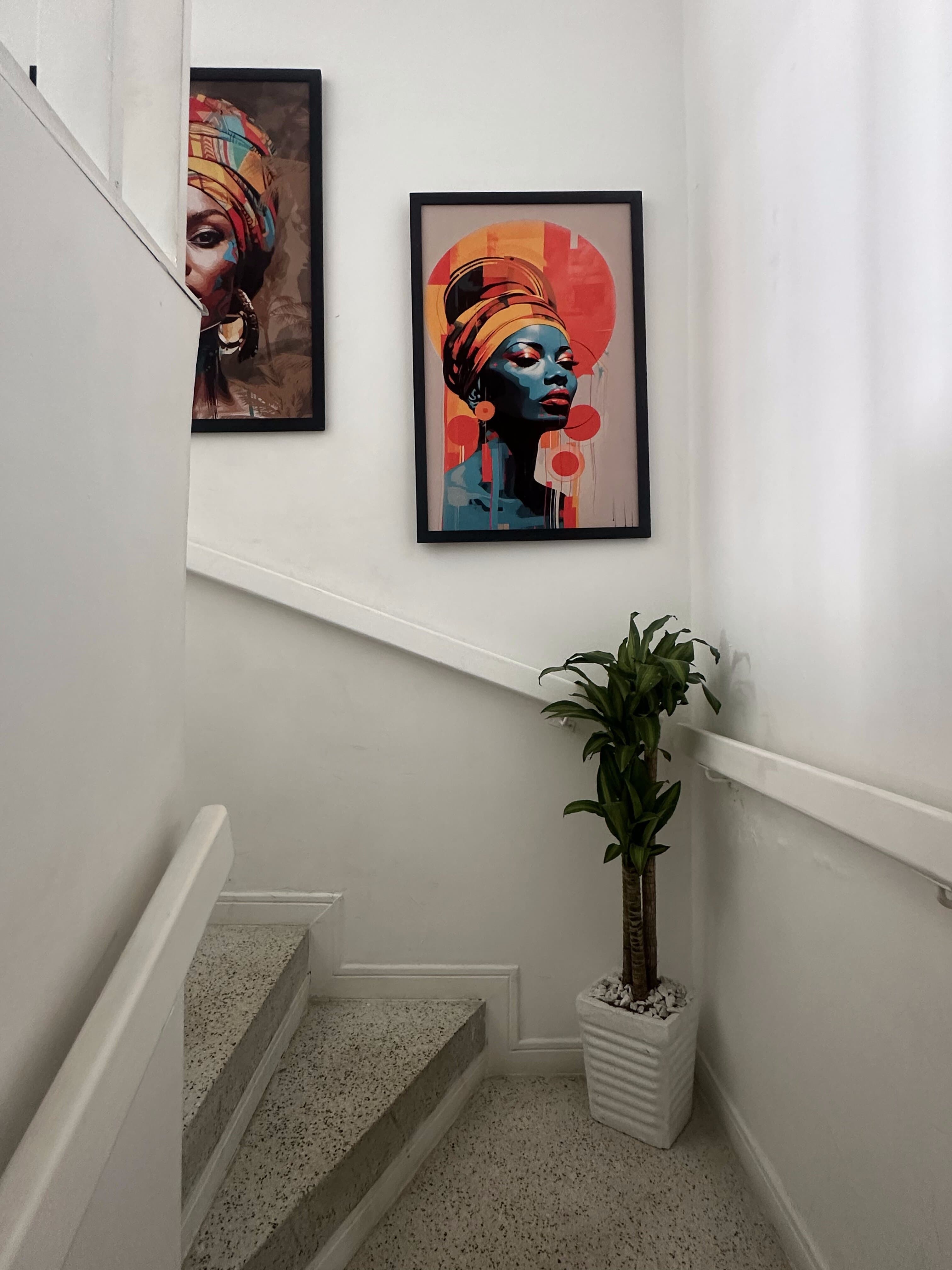 Interior staircase